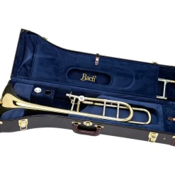 Bach 42BO Stradivarius Series F-Attachment Trombone Lacquer Yellow Brass Bell Standard Slide