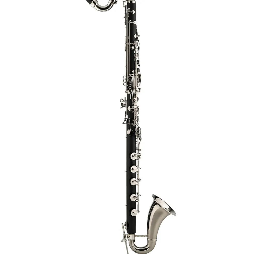 Backun Backun Alpha Bass Clarinet Low C W/Nickel Plated Keys Nickel Keys Low C