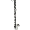 Backun Backun Alpha Low C Synthetic Bass Clarinet with Silver Plated Keys, 2-Piece Neck, Hardshell Case Silver Plated Keys Low C