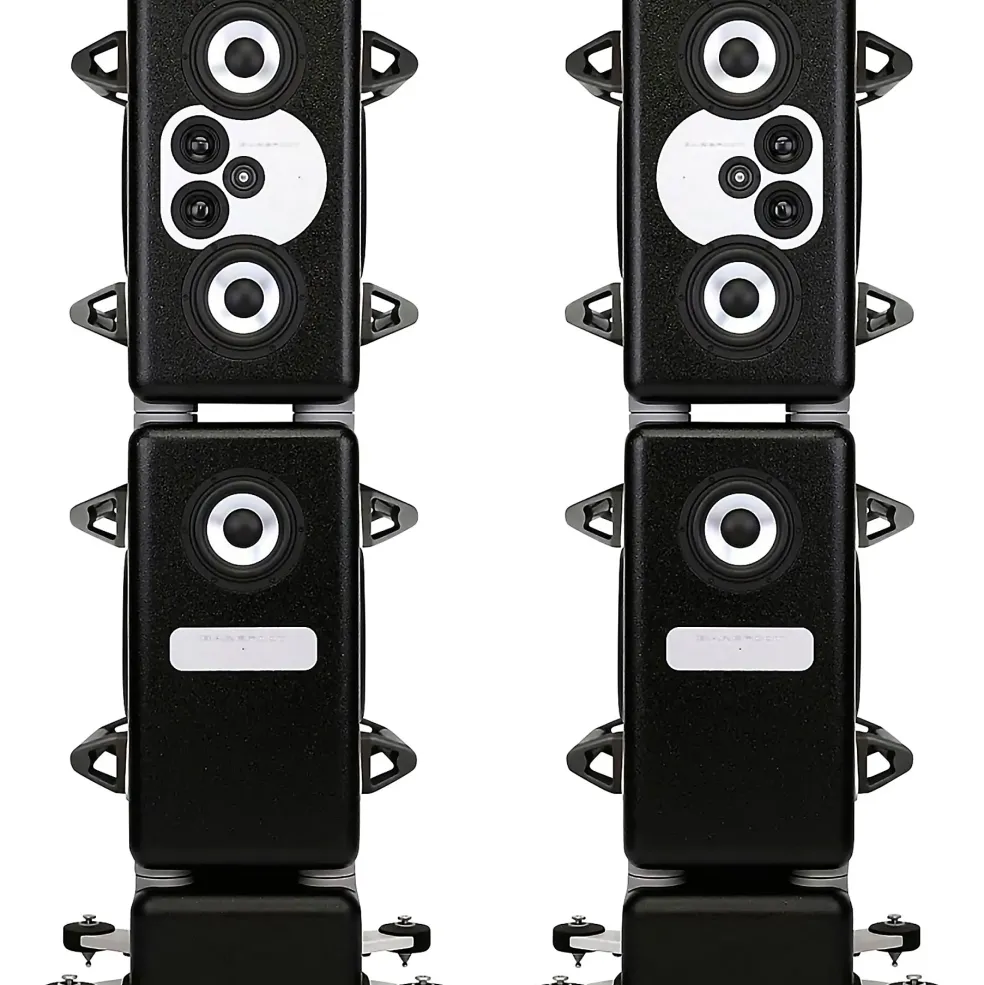 Barefoot Sound MasterStack12 12" 4.5-way Active Studio Monitor Pair - With Handles
