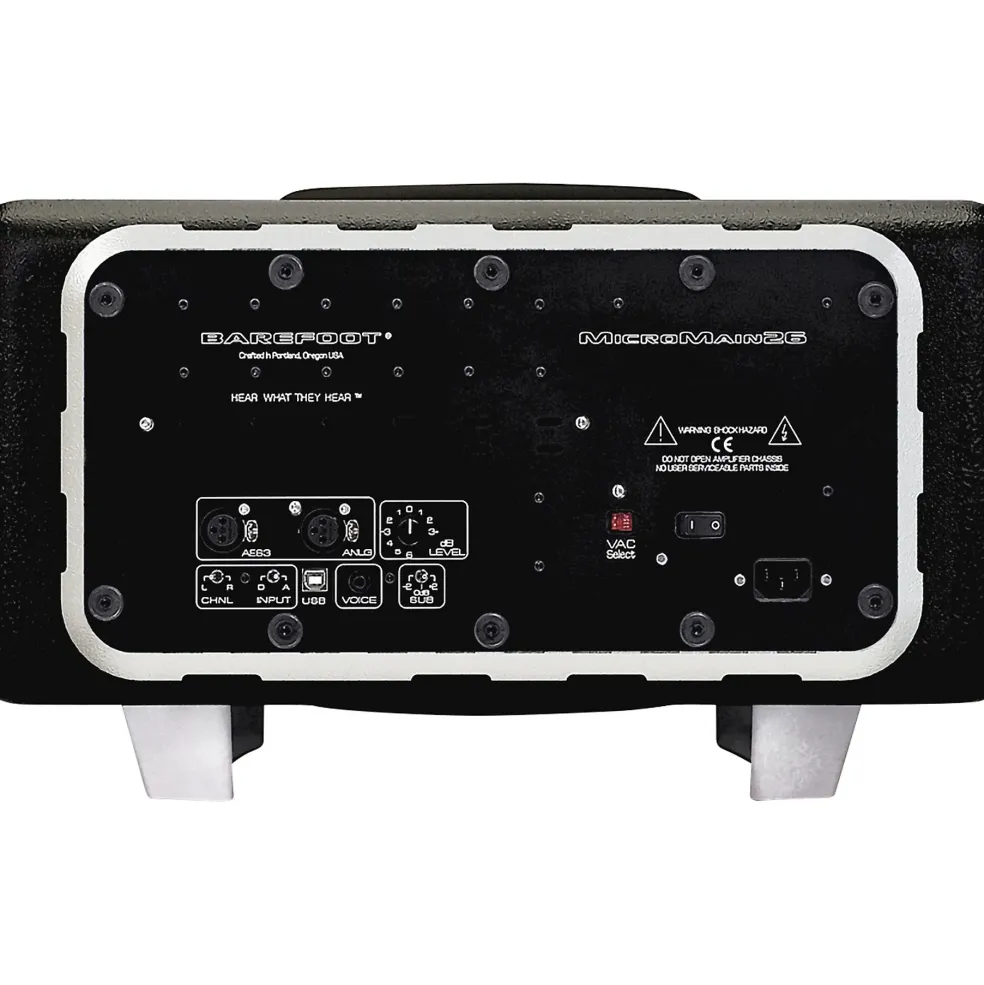 Barefoot Sound MicroMain26 10" 4-Way Active Studio Monitor Pair