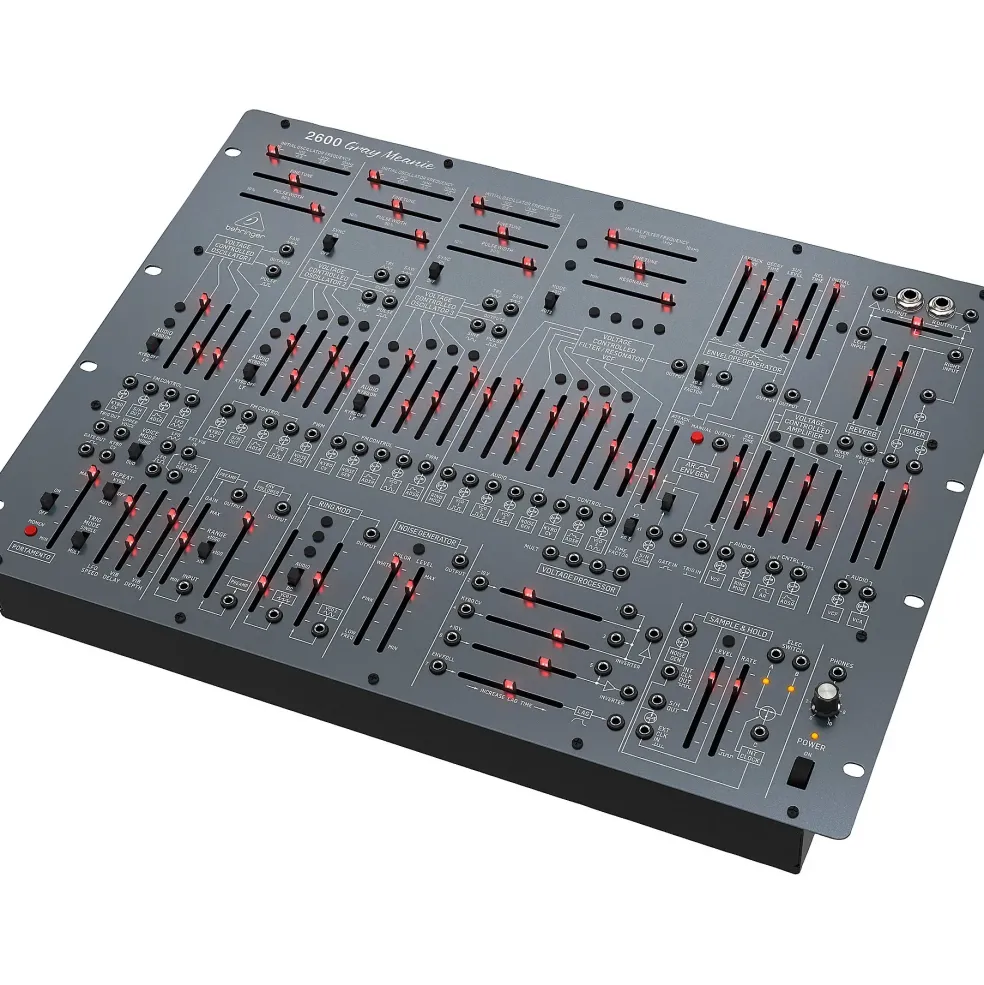 Behringer 2600 Gray Meanie Limited-Edition Analog Semi-Modular Synthesizer