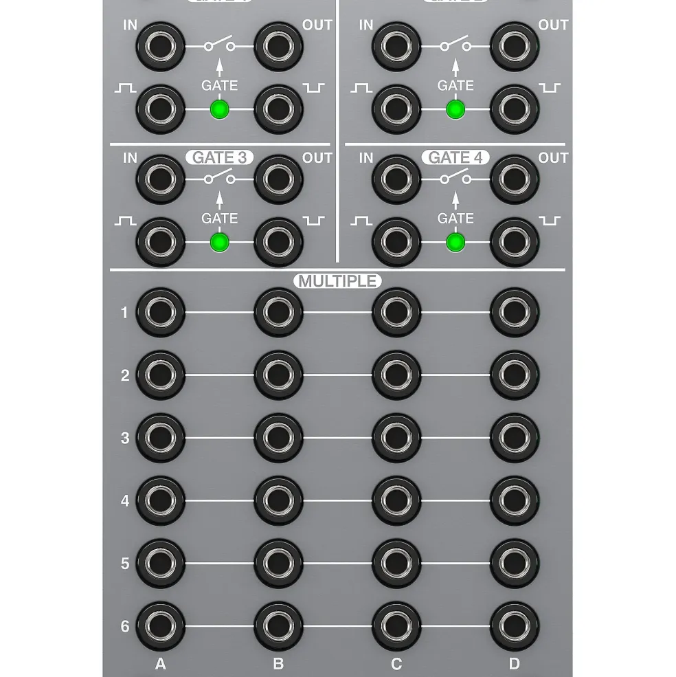 Behringer 173 Quad Gate/Multiples Eurorack Module