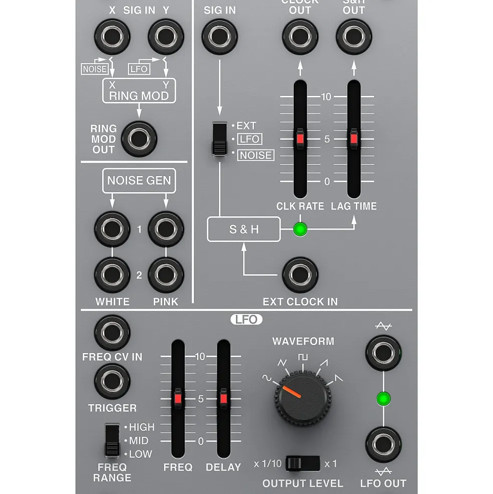 Behringer 150 Ring MOD/NOISE/S&H/LFO Eurorack Module