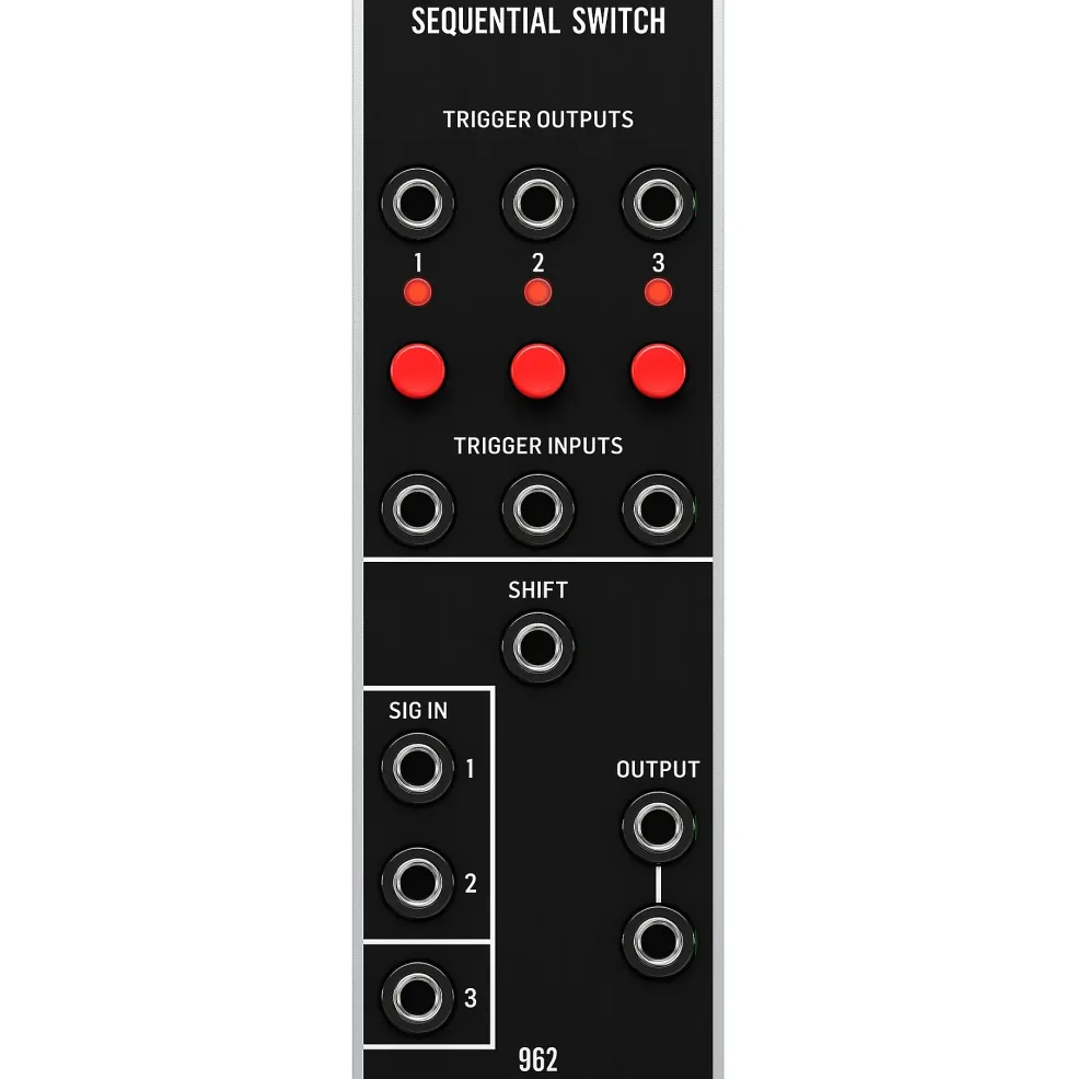 Behringer 962 Sequential Switch CV Multiplexer Eurorack Module