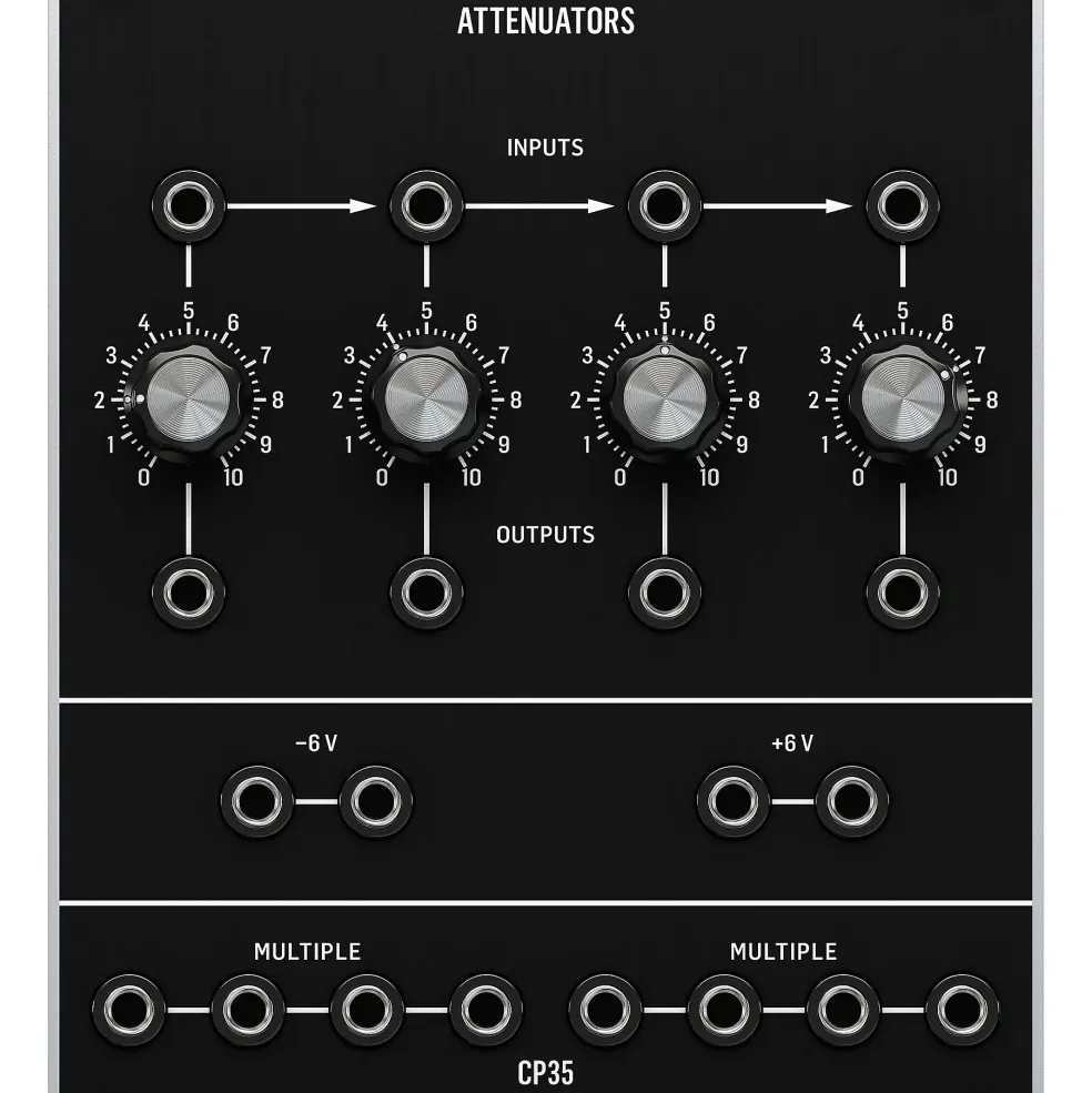 Behringer CP35 Attenuators Eurorack Module