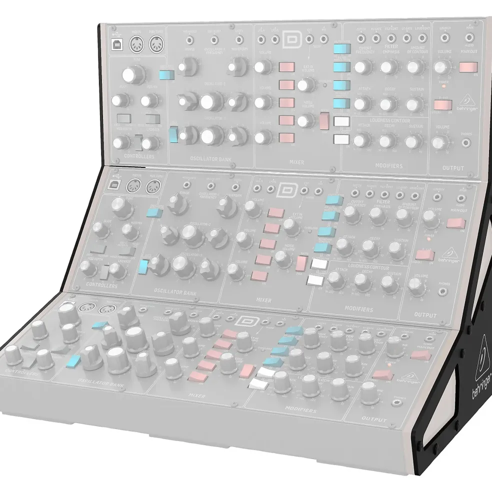 Behringer Eurorack Stand 3-Tier for 70/80 and 104 HP Cases