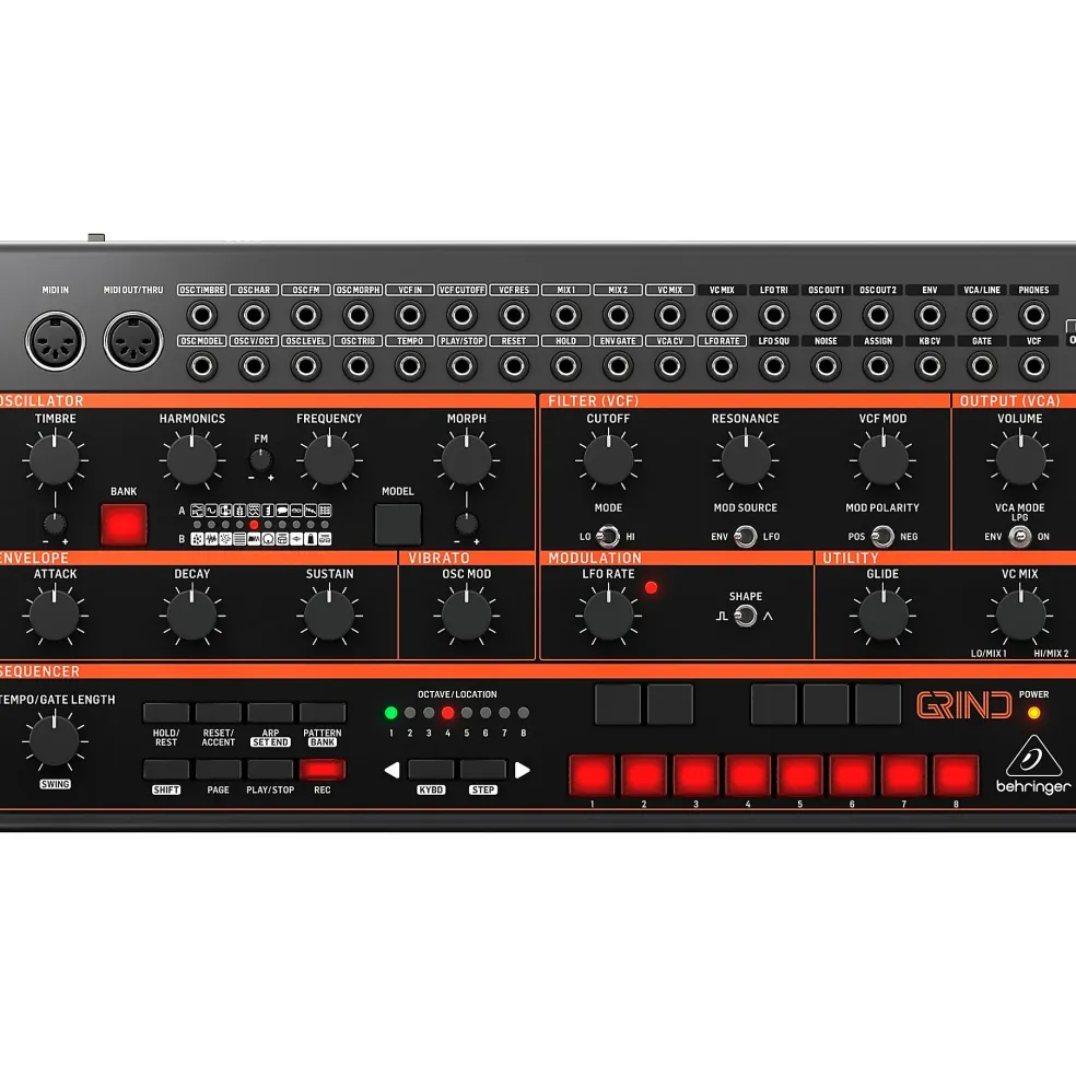 Behringer GRIND Hybrid Semi-Modular Synthesizer
