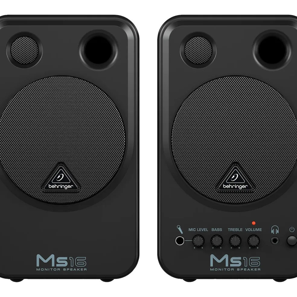 Behringer MS16 4" Powered Studio Monitos (Pair)