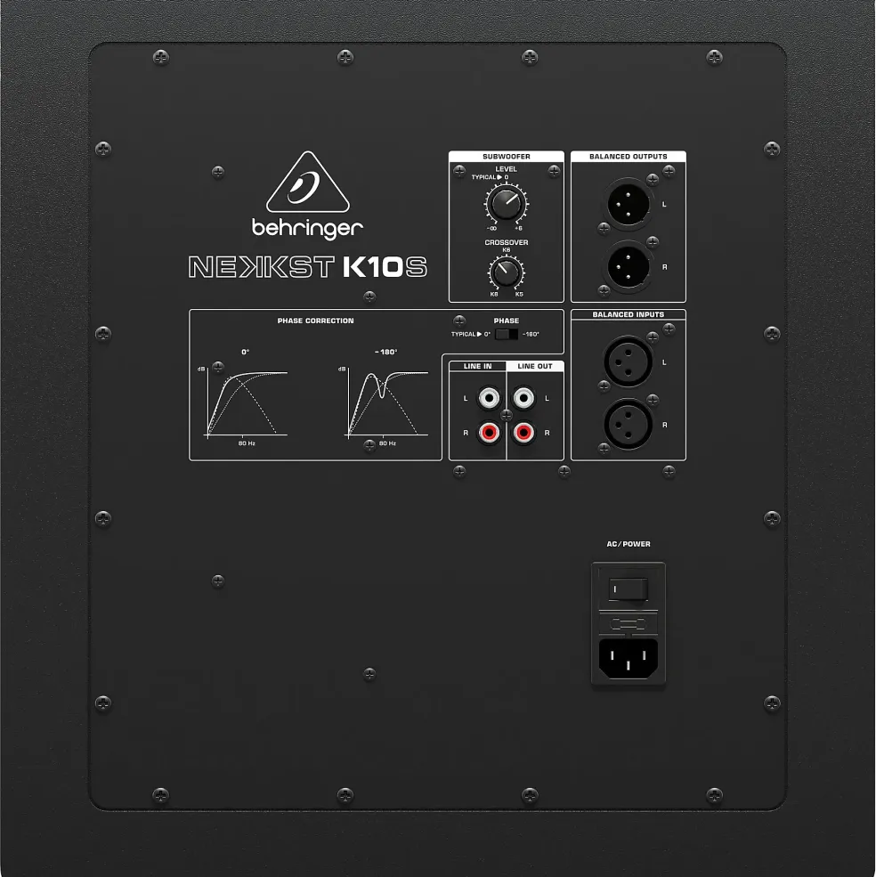 Behringer NEKKST K10S Powered Studio Subwoofer
