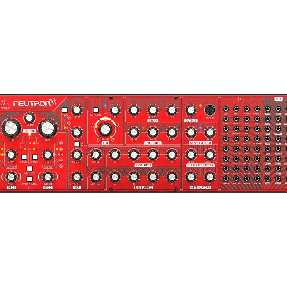 Behringer NEUTRON Paraphonic Analog and Semi-Modular Synthesizer