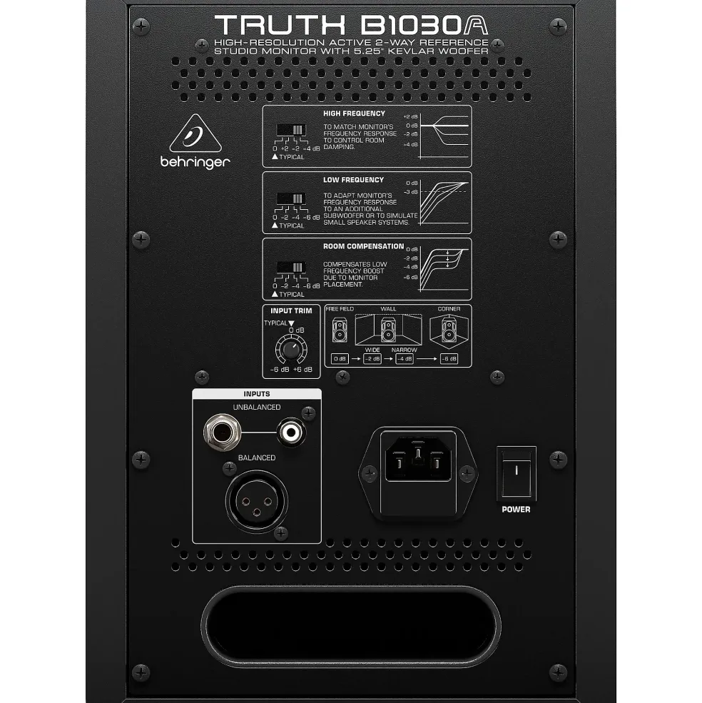 Behringer TRUTH B1030A 5.25" Powered Studio Monitor (Each)