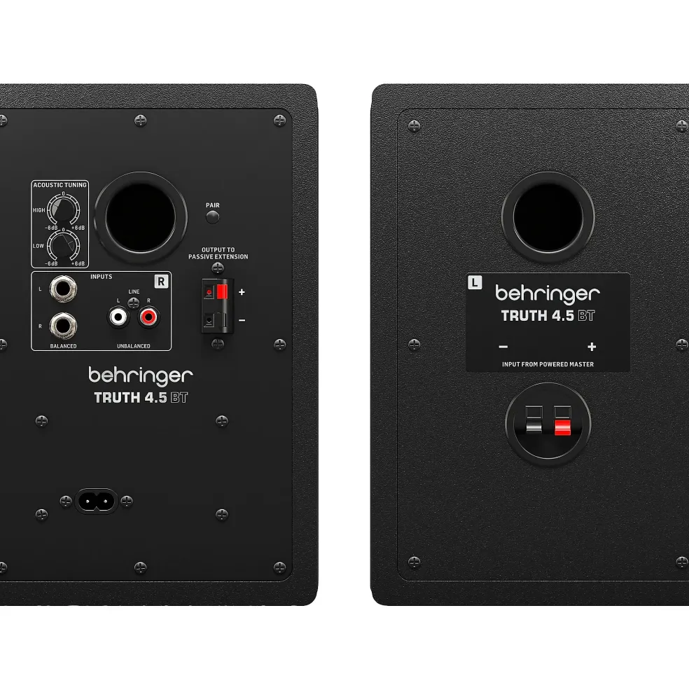 Behringer Truth 4.5-inch Powered Studio Monitor Pair with Bluetooth