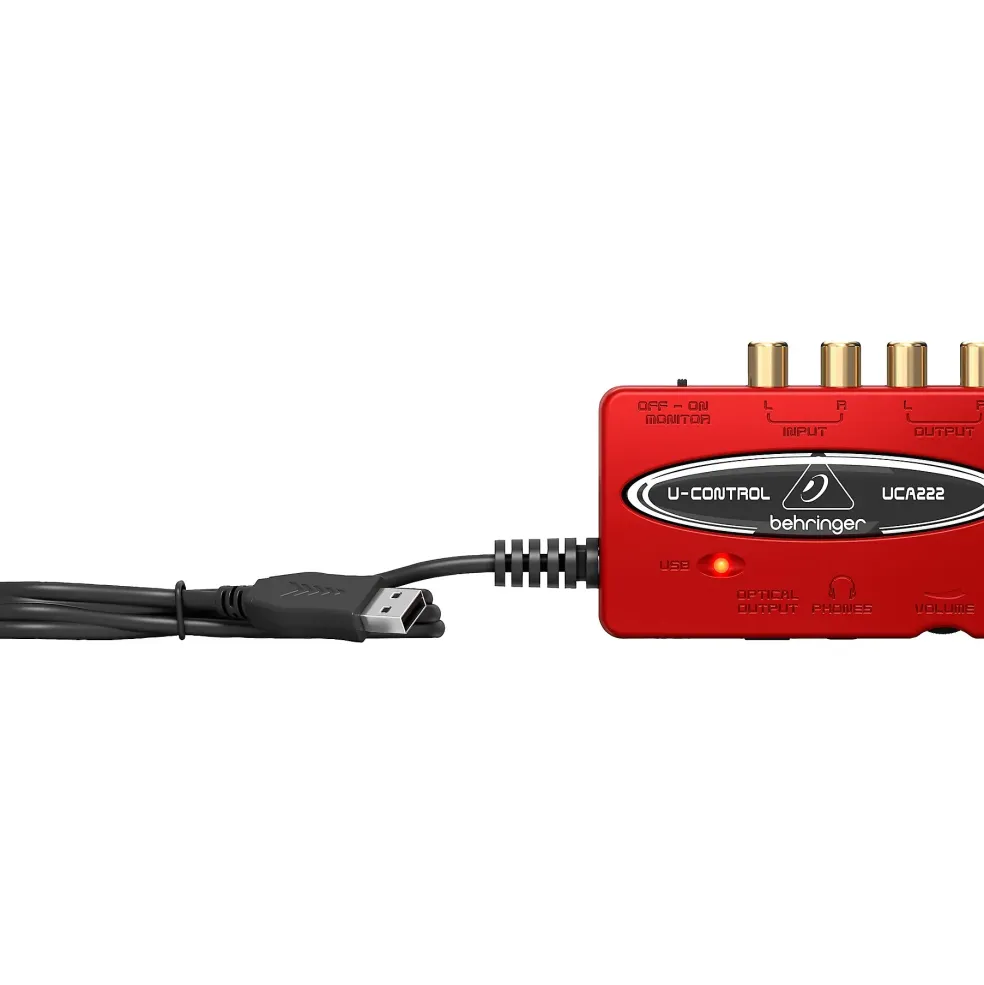 Behringer U-CONTROL UCA222 USB Audio Interface