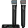 Behringer ULM302MIC High-Performance 2.4 GHz Digital Wireless System with 2 Handheld Microphones