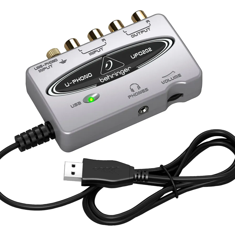 Behringer UPHONO UFO202 USB Audio Interface
