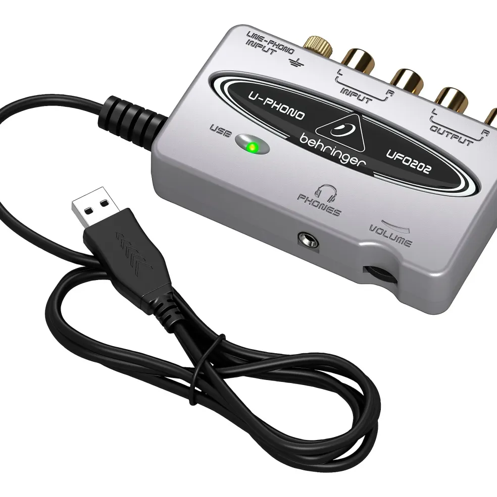 Behringer UPHONO UFO202 USB Audio Interface