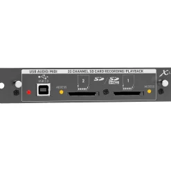Behringer X-LIVE X32 Expansion Card for 32-Channel SD Card and USB Recording