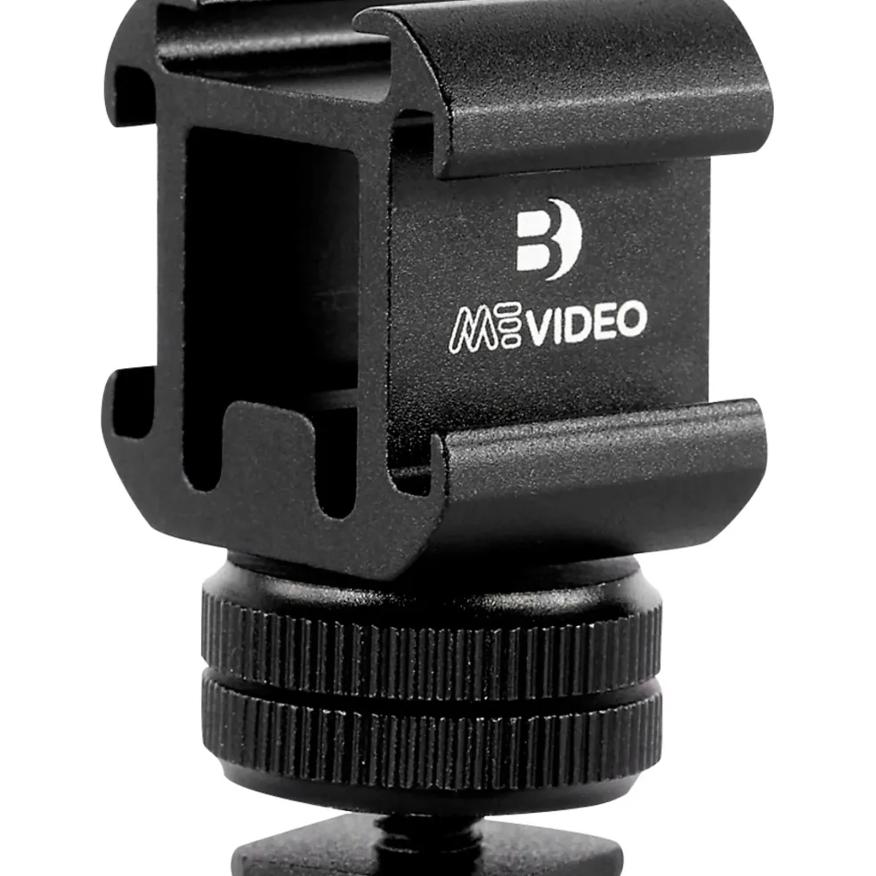BENRO MeVIDEO Livestream Triple Cold Shoe Adapter