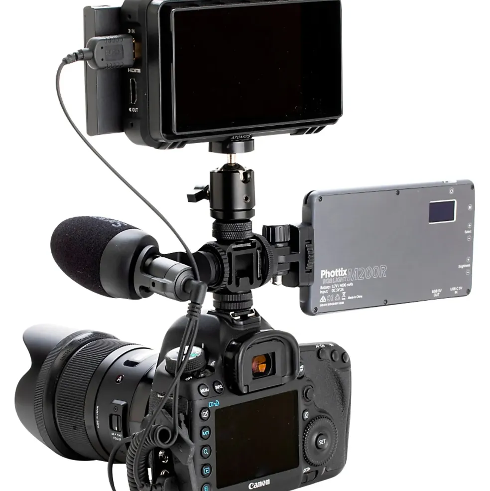 BENRO MeVIDEO Livestream Triple Cold Shoe Adapter