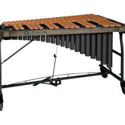 Bergerault Signature Series Vibraphone, 3.0 Octaves Gold Finish Aluminum Bars Concert Frame with Motor