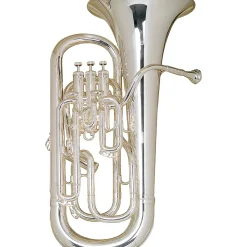 Besson BE967 Sovereign Series Silver Compensating Euphonium Silver plated