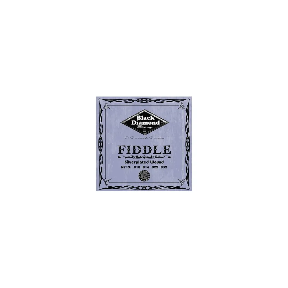Black Diamond Silver-Plated Fiddle Strings