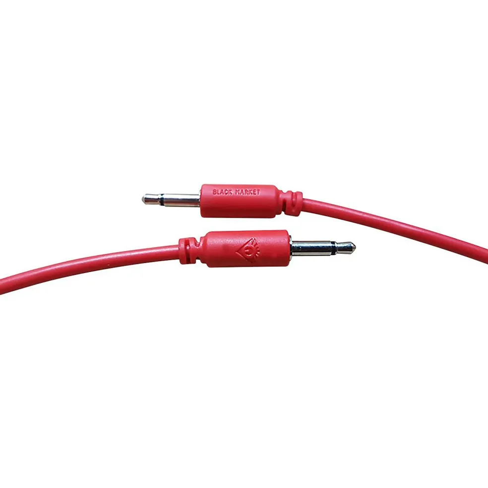Black Market Modular 60" Patch Cable 5 Pack Red