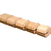 Black Swamp Percussion Bentwood Set of 5 Temple Blocks with Mounting Bar