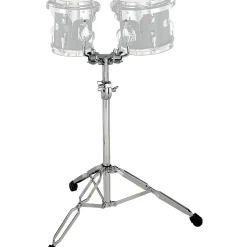 Black Swamp Percussion Figured Anigre Concert Tom Set with Stand 13 and 14 in. Figured Anigre