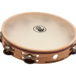 Black Swamp Percussion Leggiero Tambourine Chromium/Silver