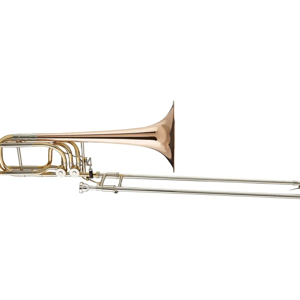 Blessing BBTB-62R Performance Series Bass Trombone Lacquer Rose Brass Bell