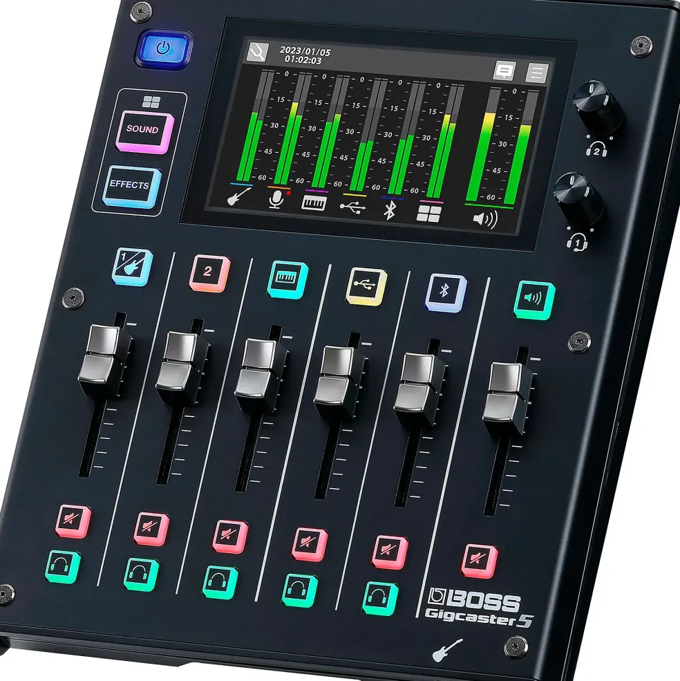 BOSS Gigcaster 5 Streaming Mixer