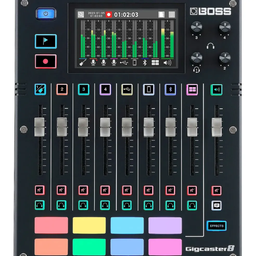 BOSS Gigcaster 8 Streaming Mixer