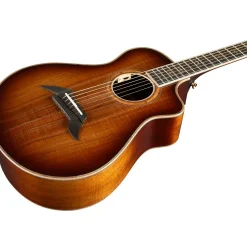 Breedlove Legacy All Koa Limited Edition Cutaway Companion Acoustic-Electric Guitar Shadowburst
