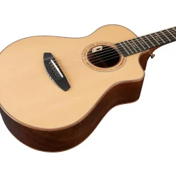 Breedlove Legacy Port Orford Cedar-Walnut Cutaway Companion Acoustic-Electric Guitar Natural