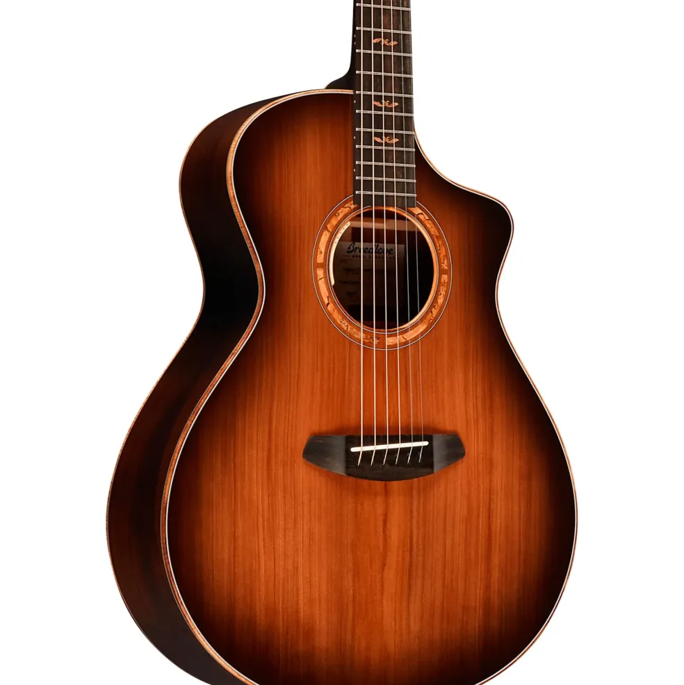 Breedlove Legacy Redwood-Cocobolo Cutaway Concert Acoustic-Electric Guitar Shadowburst