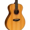 Breedlove Legacy Sunken Red Cedar-Ovangkol Thinline Concert Acoustic-Electric Guitar Natural
