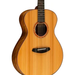 Breedlove Legacy Sunken Red Cedar-Ovangkol Thinline Concert Acoustic-Electric Guitar Natural