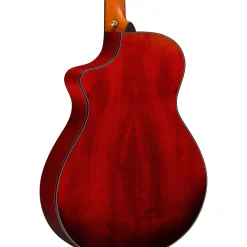 Breedlove Oregon All Myrtlewood Thinline Limited Edition Concert Cutaway Acoustic-Electric Guitar Hot Rod