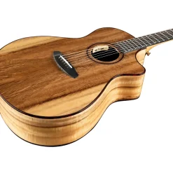 Breedlove Oregon All Solid Myrtlewood Special-Edition Dreadnought Concerto Acoustic-Electric Guitar Natural