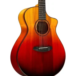 Breedlove Oregon CE Limited Edition Concert Acoustic-Electric Guitar Tequila Sunrise