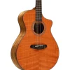 Breedlove Oregon Figured Redwood-Myrtlewood Concert Acoustic-Electric Guitar Natural