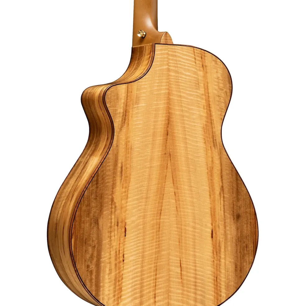 Breedlove Oregon Figured Redwood-Myrtlewood Concert Acoustic-Electric Guitar Natural