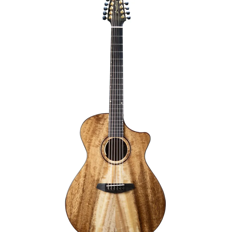Breedlove Oregon 12-String All Solid Myrtlewood Special-Edition Dreadnought Concerto Acoustic-Electric Guitar Natural