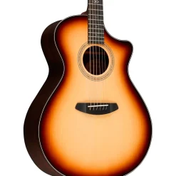 Breedlove Premier Adirondack Spruce-East Indian Rosewood Concerto CE Acoustic-Electric Guitar Burnt Amber Burst