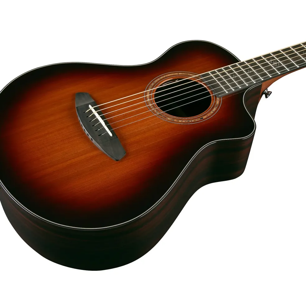 Breedlove Premier Companion CE Acoustic-Electric Guitar Edge Burst