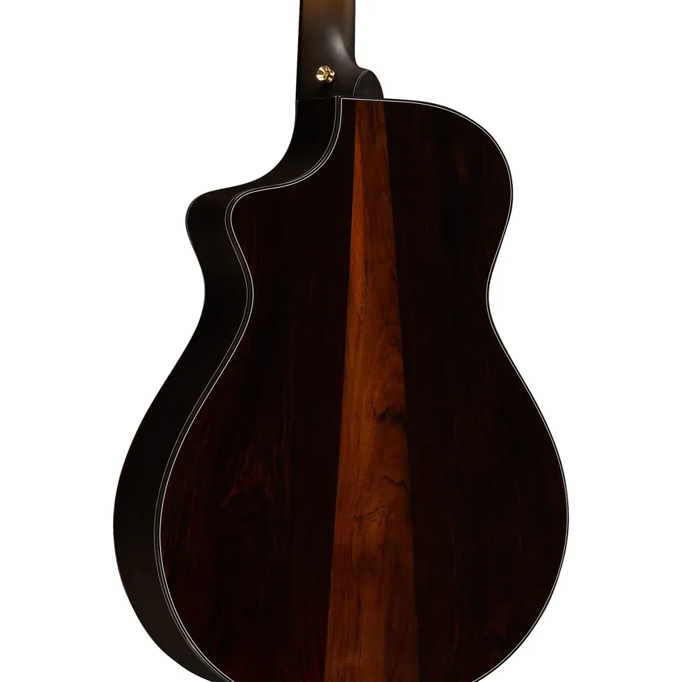 Breedlove Premier Redwood-Brazilian Rosewood Thinline Limited Edition Cutaway Concert Acoustic-Electric Guitar Natural