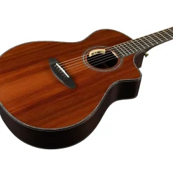Breedlove Premier Redwood-Brazilian Rosewood Thinline Limited Edition Cutaway Concert Acoustic-Electric Guitar Natural