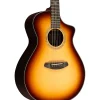 Breedlove Premier Sitka Spruce-East Indian Rosewood Concert CE Acoustic-Electric Guitar Burnt Amber Burst